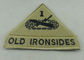 O bordado feito sob encomenda do Ironsides idoso remenda polícia americana remendos tecidos