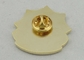 o presente duro coleccionável do Pin do esmalte de 35 milímetros, projeto 3D morre chapeamento de ouro golpeado