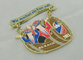 Medalha feita sob encomenda do esmalte de RE-KA-GE 3.5mm, medalhas ligas de zinco dos esportes para crianças