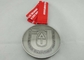Chapeamento 2013 de cobre das medalhas asiáticas da fita de Kata do judo 3d completo para o presente