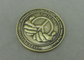 O desafio personalizado inventa, moedas de bronze antigas da aplicação da lei 3D