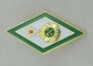 emblemas da lembrança do exército do ouro 3D com esmalte macio para a data e o feriado da lembrança