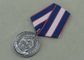 Medalhas curtos da fita do governo de prata antigo, medalhões das concessões com material de bronze