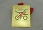 Chapeamento de bronze personalizado das medalhas da fita do pescoço para crianças