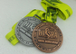 As medalhas da concessão do medalhão, morrem medalhas antigas carimbadas do esporte 5K, medalhas duras do esmalte