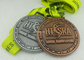 As medalhas da concessão do medalhão, morrem medalhas antigas carimbadas do esporte 5K, medalhas duras do esmalte