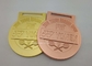 As concessões do badminton morrem medalhas do molde, medalhas enevoadas personalizadas da fita do karaté do esporte do chapeamento