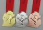 O karaté liga de zinco morre as medalhas 3D do molde com logotipo da impressão para a reunião de esporte