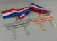 O campeonato do estado das artes marciais morre medalhas do molde com liga de zinco e projeto 3D