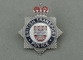 A lembrança da polícia do transporte de Ingleses Badges o bronze carimbado com esmalte duro de imitação