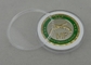 Esmalte macio moeda personalizada do aniversário da placa das moedas, do ouro e de níquel