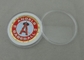 O basebol dos anjos personalizou moedas para a coleção, 4,0 milímetros de espessura