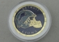 O logotipo personalizado personalizado inventa o carimbo de bronze, moedas macias do esmalte