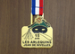 Medalhões personalizados do esmalte do metal, medalhas de corrida da fita das concessões para crianças