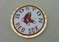 As moedas personalizadas Boston Red Sox de 2,0 polegadas por de bronze morrem esmalte macio golpeado