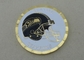 Os Seattle Seahawks personalizaram moedas pelo bronze carimbado com borda e caixa da corda 1,75 polegadas