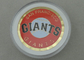 Morrem as moedas personalizadas San Francisco Giants golpeadas 2,0 polegadas e chapeamento de ouro