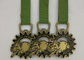 Morrem as medalhas personalizadas da carcaça e o esmalte liga de zinco das fitas para o evento de esportes