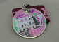 A medalha running do esmalte da maratona liga de zinco morre carcaça personalizada
