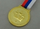 3D Rússia material liga de zinco morrem chapeamento de ouro das medalhas do molde 45 milímetros