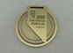 Kudo 2014 morre medalhas do molde com chapeamento liga de zinco/da antiguidade ouro 65 milímetros