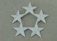 3 estrelas concedem a emblemas o pulverizador liga de zinco com branco 2,5 polegadas
