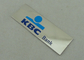 Os emblemas do banco da lembrança KBC morrem carcaça com níquel brilhante, torneira adesiva